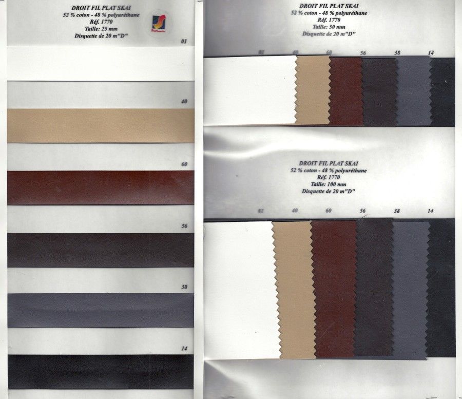 01770 Faux Leather Trim