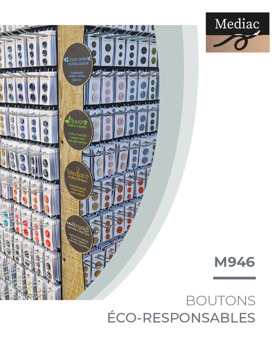 Mediac Eco-Friendly Carded Buttons